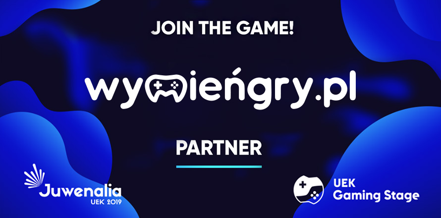 WymieńGry.pl partnerem Uek Gaming Stage 2019 - Eventy